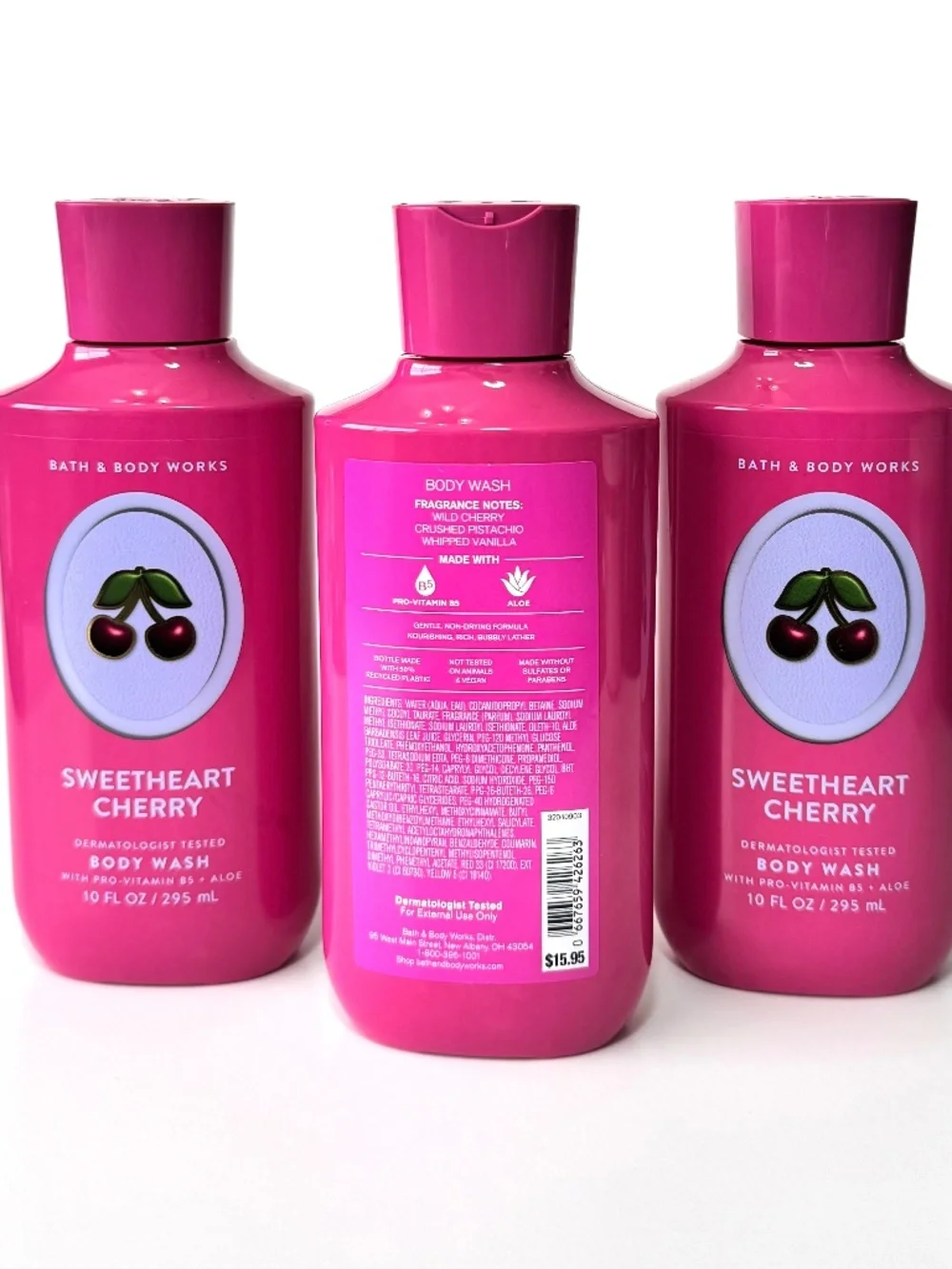 SWEETHEART CHERRY Body Wash Shower Gel